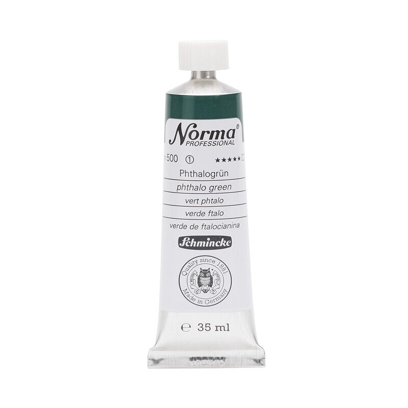 Schmincke Norma Professional olajfesték 35 ml – 500 Ftalozöld