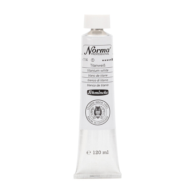 Schmincke Norma Professional olajfesték 120 ml – 114 Titánfehér