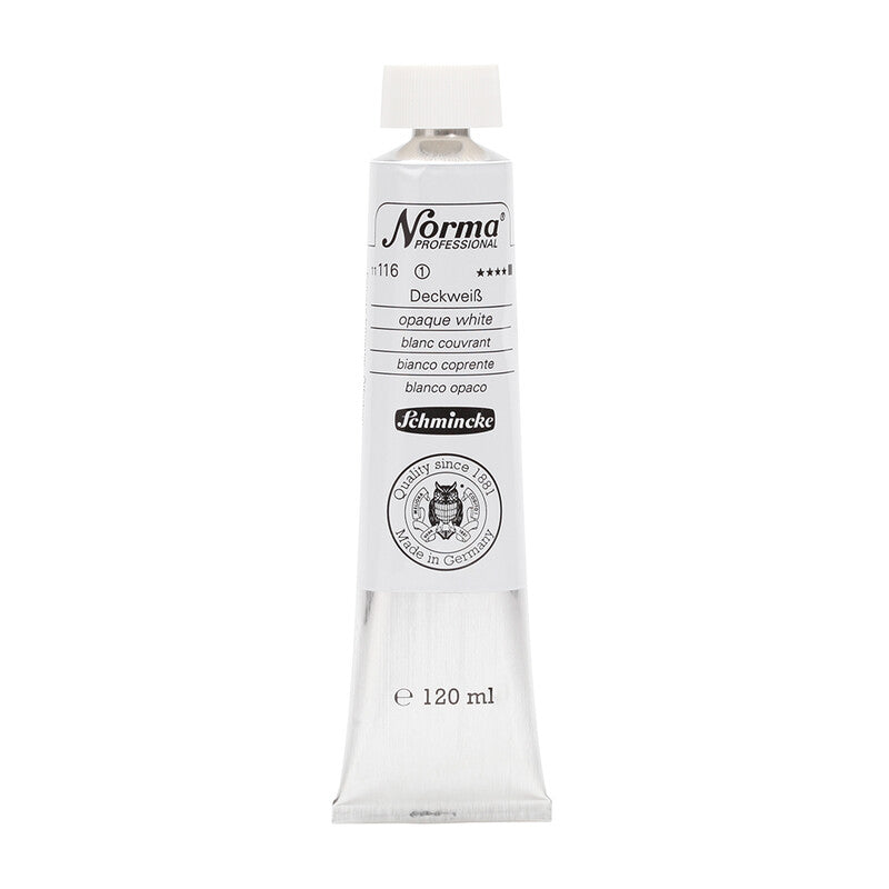 Schmincke Norma Professional olajfesték 120 ml – 116 Fedőfehér