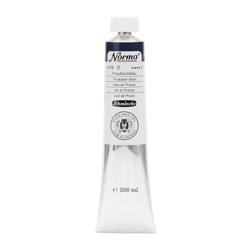 Schmincke Norma Professional olajfesték 200 ml – 418 Poroszkék
