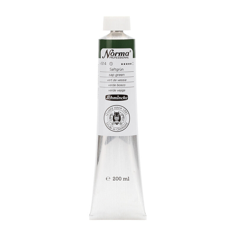 Schmincke Norma Professional olajfesték 200 ml – 514 Nedvkék / Nedvzöld
