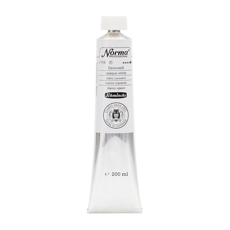 Schmincke Norma Professional olajfesték 200 ml – 116 Fedőfehér