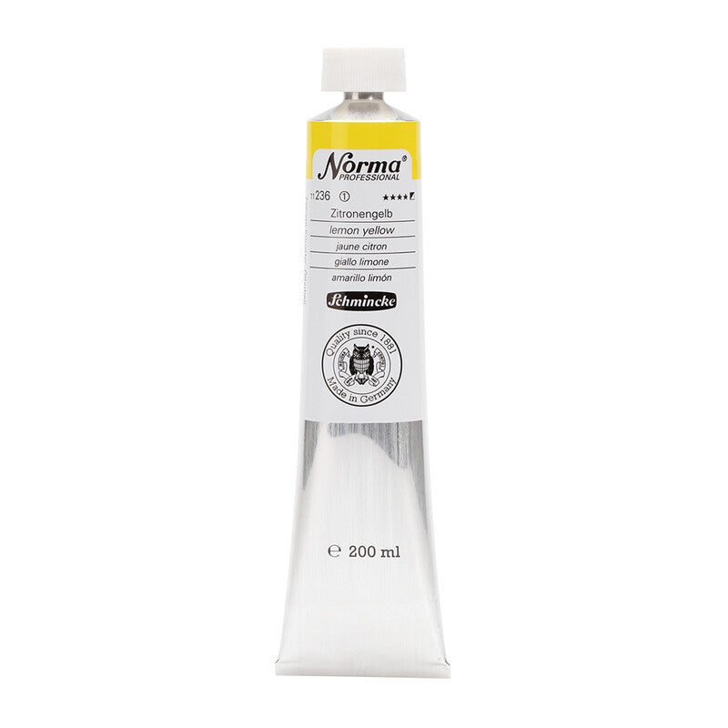 Schmincke Norma Professional olajfesték 200 ml – 236 Citromsárga