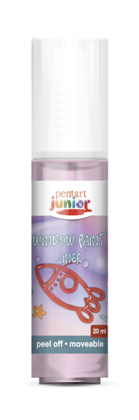 window paint 20 ml, – rózsaszín