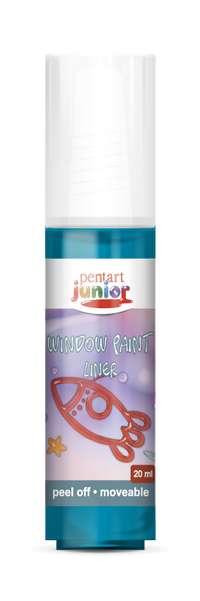 window paint 20 ml, – türkiz