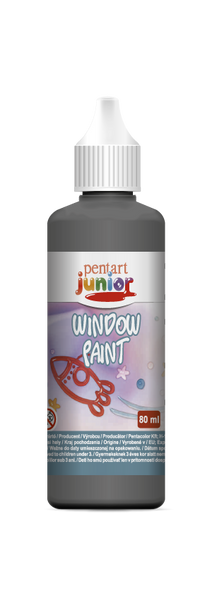 Pentart üvegmatrica kontúrfesték 80 ml - fekete
