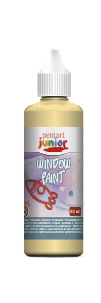 Pentart üvegfesték kontúr 80 ml, arany
