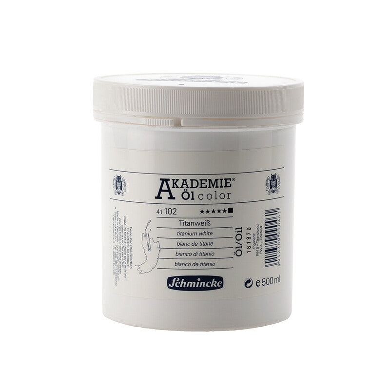 Schmincke AKADEMIE olajfesték 500 ml Titanium white