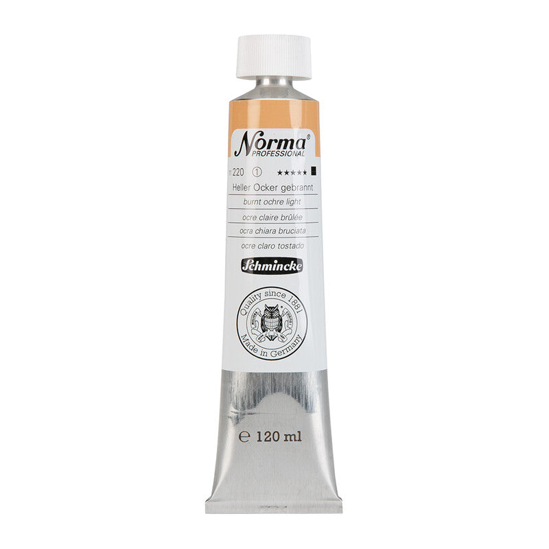 Schmincke Norma Professional olajfesték 120 ml – 220 Égetett okker világos