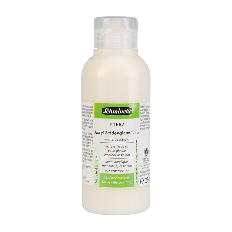Schmincke akril lakk, selyemfényű 250 ml