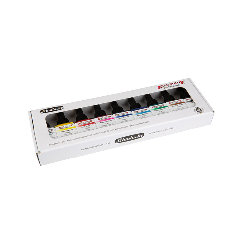 Schmincke AERO COLOR alapszínek kartonkészlet 9 x 28 ml