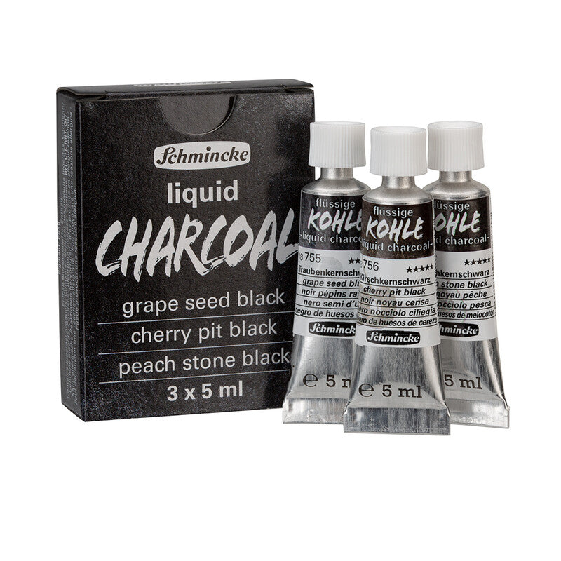 Schmincke Trio liquid charcoal folyékony szén