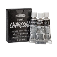 Schmincke Trio liquid charcoal folyékony szén