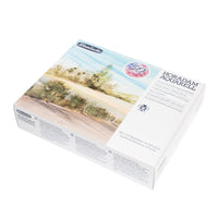 Schmincke HORADAM Super Granulation akvarellfesték készlet fadobozban – 50 x 1/2 szilke