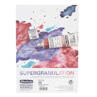 Schmincke HORADAM Aquarell Dot Card Super Granulation pöttyös színminta kártya - 50 szín
