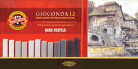 8122G Olajpasztell GIOCONDA HARD 12db. 7x7mm. szürke árnyalatok