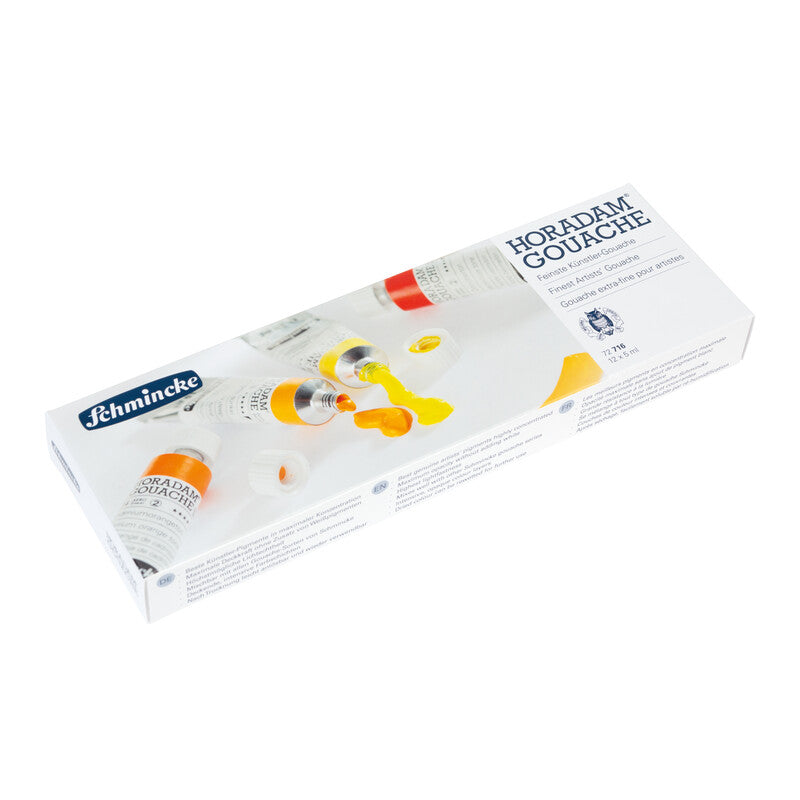 Schmincke HORADAM gouache festék fémkészlet, 12 x 5 ml
