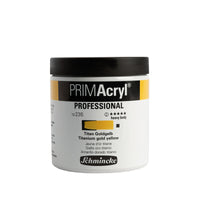 Schmincke PRIMAcryl Professional akrilfesték 237 ml – 235 Titán aranysárga