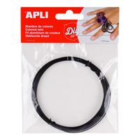 APLI modellező drót 1,5 mm × 5 m – fekete