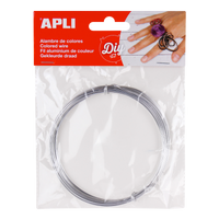 APLI modellező drót 1,5 mm × 5 m – ezüst