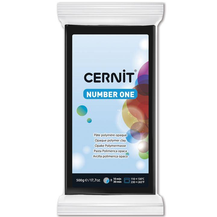 Polimer tömege CERNIT NUMBER ONE 500 g – fekete