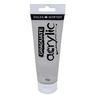 Akrilfesték Daler-Rowney GRADUATE 120 ml – 702 Silver imit