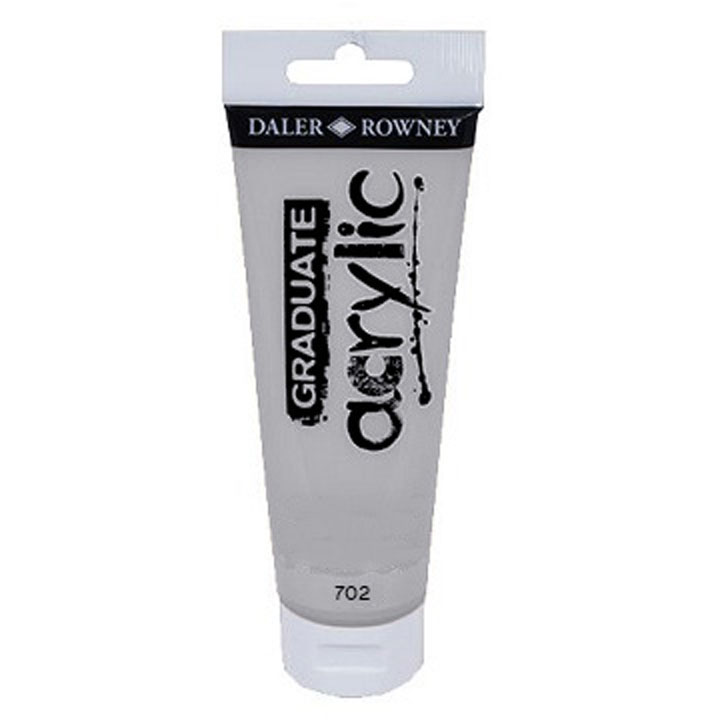 Akrilfesték Daler-Rowney GRADUATE 120 ml – 702 Silver imit