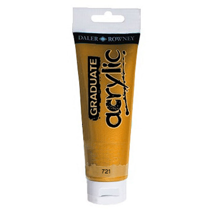 Akrilfesték Daler-Rowney GRADUATE 120 ml – 721 Metallic brown