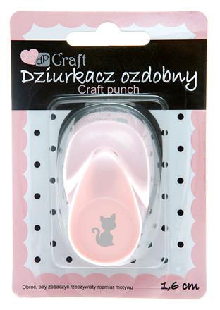 Dekoratív lyukasztó 1.6 cm – Macska