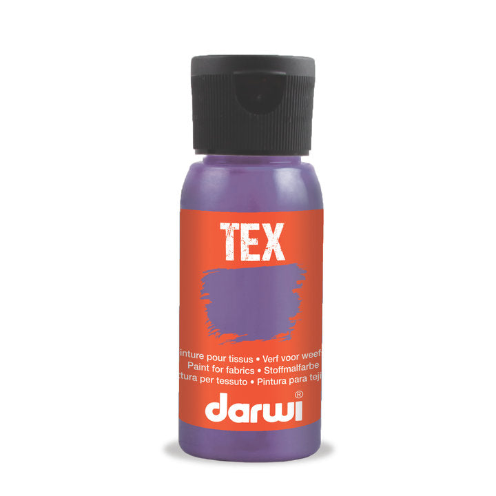 DARWI TEX szövetfesték 50 ml – 995 gyöngyház lila