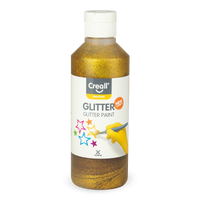 Creall Glitter csillámos festék 250 ml - arany