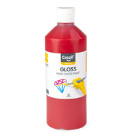 Creall Gloss fényes polivinil festék 500 ml – sötétpiros