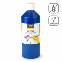Creall Gloss fényes polivinil festék 500 ml – sötétkék