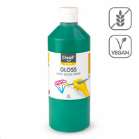 Creall Gloss fényes polivinil festék 500 ml – zöld