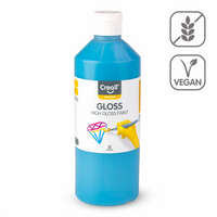 Creall Gloss fényes polivinil festék 500 ml – türkiz