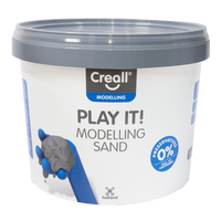 Creall Play it! modellező homok 750 g tégelyben