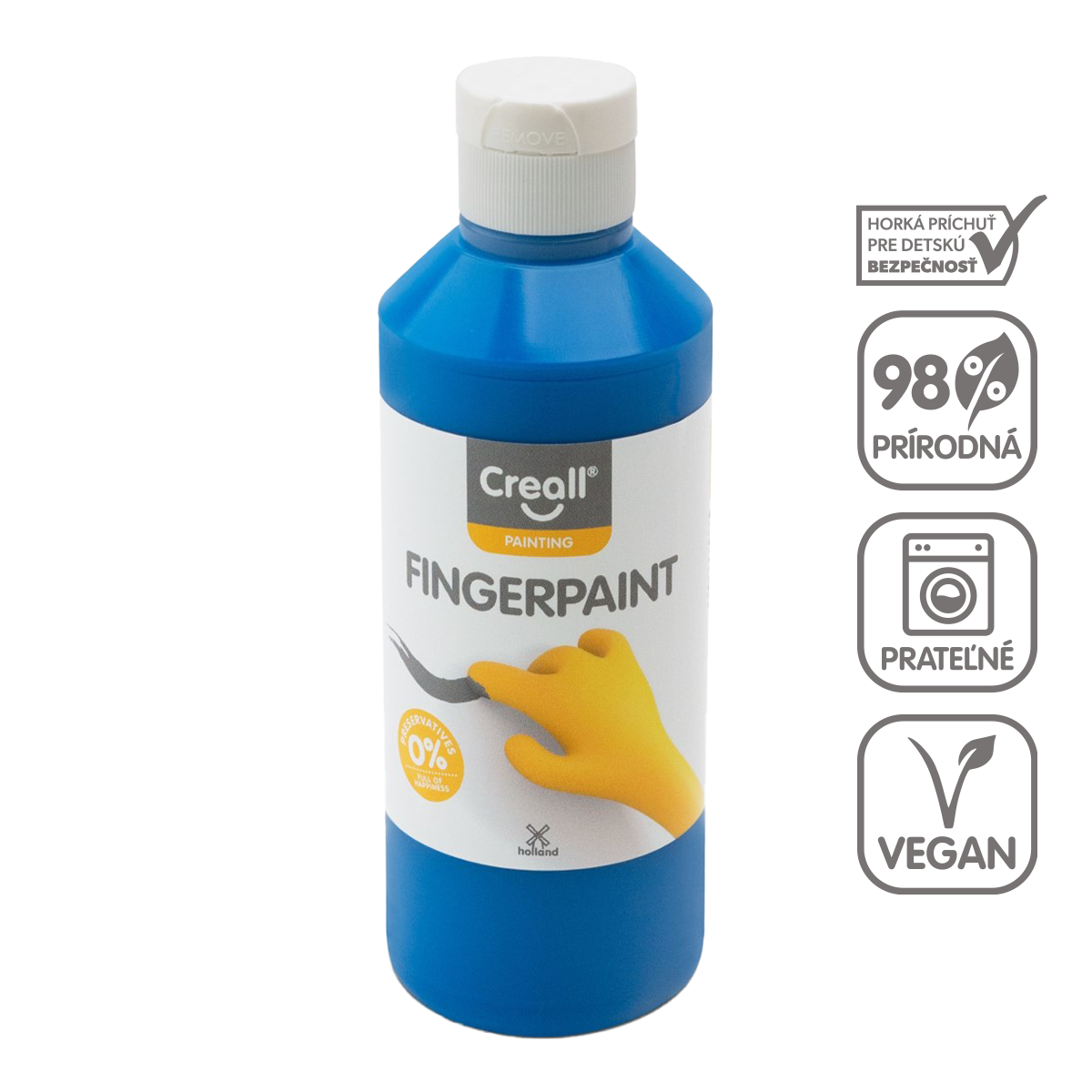Creall ujjfesték 250 ml – kék