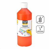 Átlátszó festék Creall 500 ml – narancssárga