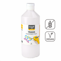 Átlátszó festék Creall 500 ml – fehér