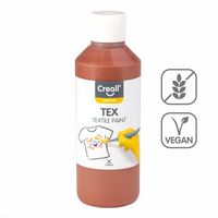 Creall Tex textilfesték 250 ml – barna