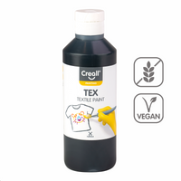 Creall Tex textilfesték 250 ml – fekete