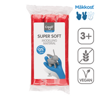 Creall Super Soft gyurma 500 g – piros