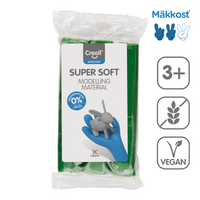 Creall Super Soft gyurma 500 g – zöld