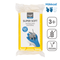 Creall Super Soft gyurma 500 g – sárga