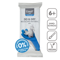 Creall Do&Dry levegőre száradó hipoallergén gyurma 500 g – fehér