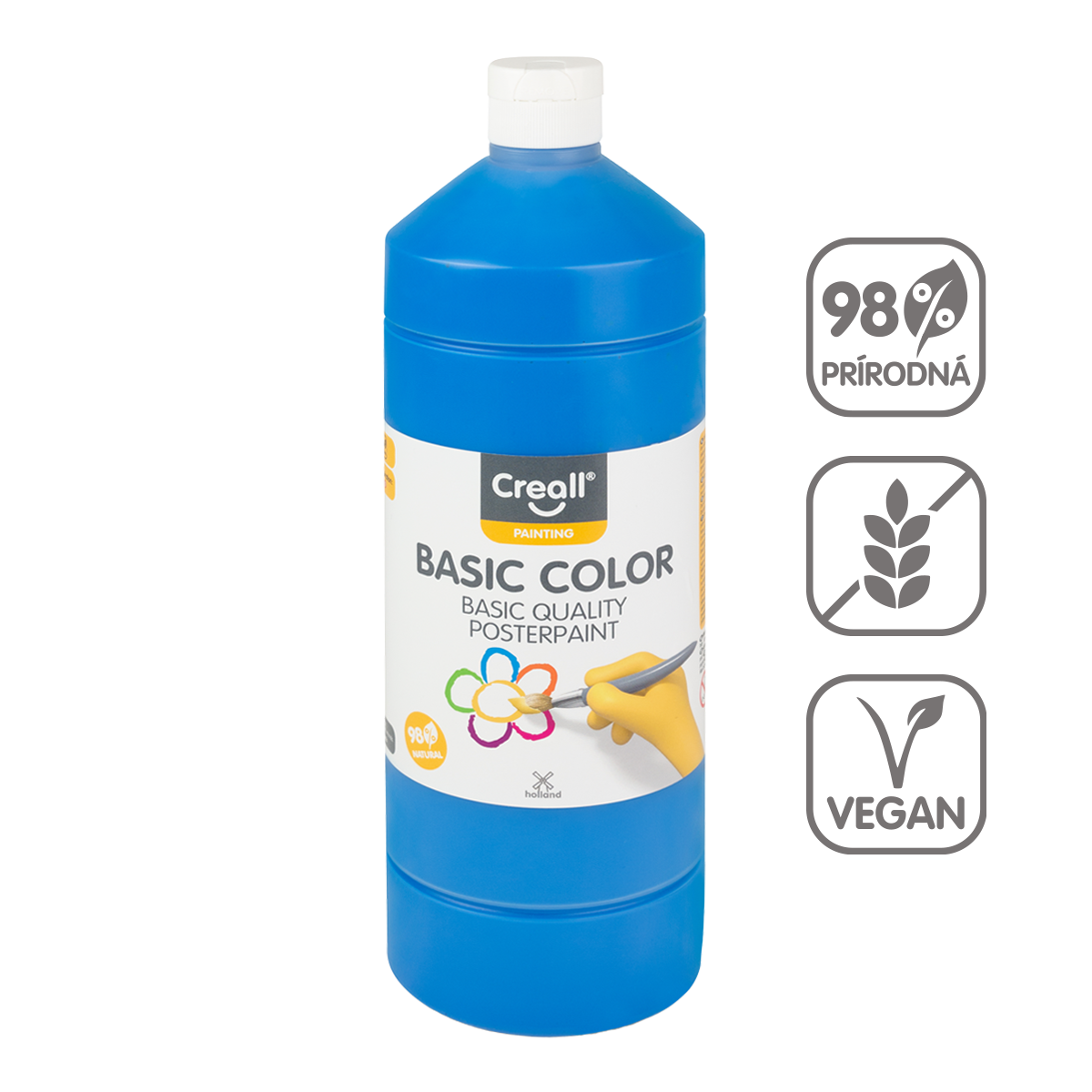 Creall temperafesték 500 ml – kék