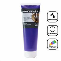 Molenaer akrilfesték 250 ml – lila
