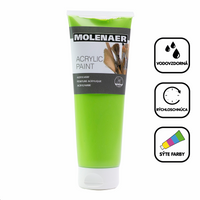 Molenaer akrilfesték 250 ml – zöld