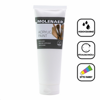 Molenaer akrilfesték 250 ml – fehér