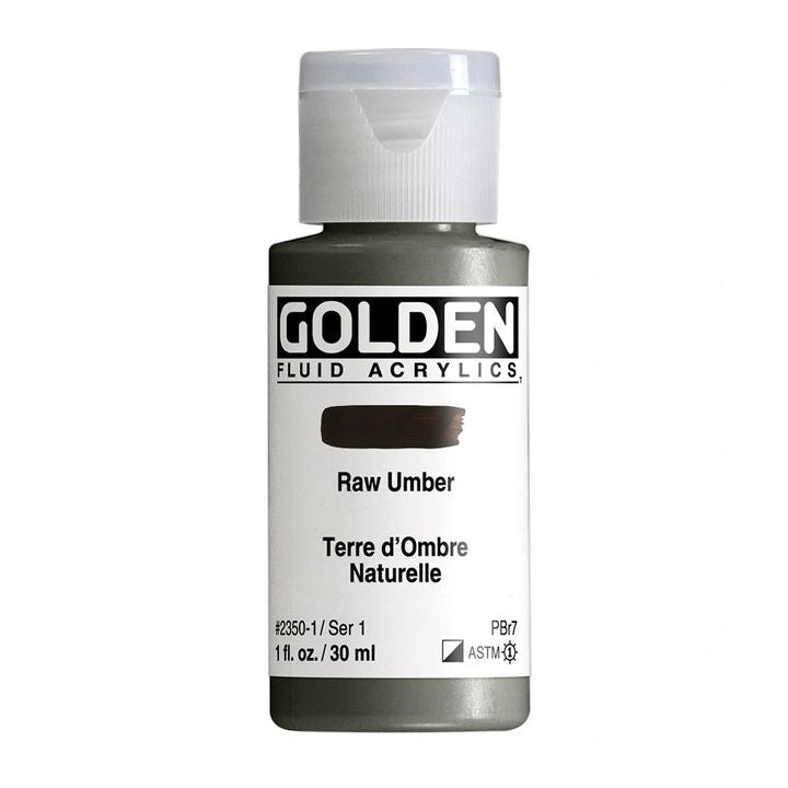 GOLDEN folyékony akrilfesték 118 ml – 2350 umbra nyers